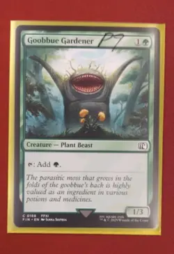 Goobbue Gardener - 188 - FIN - NM - MTG Magic the Gathering - Image 1