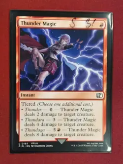 Thunder Magic - 165 - FIN - NM - MTG Magic the Gathering - Image 1
