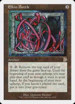 MTG - Elkin Bottle - Deckmasters: Garfield vs. Finkel - X1 - (LP) - - Image 1