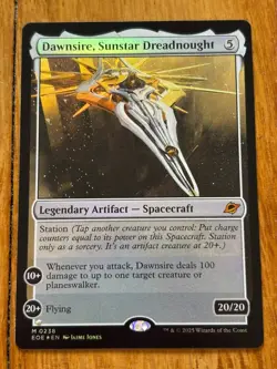 Dawnsire, Sunstar Dreadnought - Edge of Eternities - MTG - FOIL - 0238 - Image 1