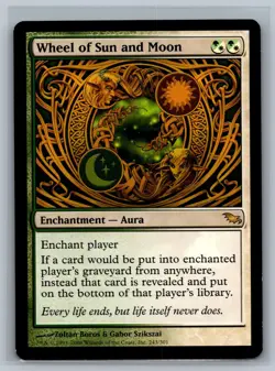 Magic The Gathering Shadowmoor Wheel of Sun and Moon #243/301 MTG TCG CCG - Image 1