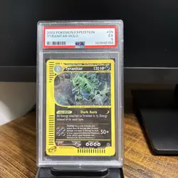 TYRANITAR E-Reader Expedition Base Set Holo #29 PSA 5 Vintage Pokemon - Image 1