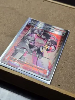 Team Rocket's Handiwork 124/124 - Fates Collide Full Art Holo Pokemon TCG NM - Image 2