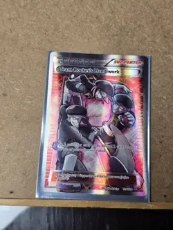 Team Rocket's Handiwork 124/124 - Fates Collide Full Art Holo Pokemon TCG NM - Image 3