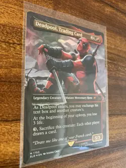 MTG✨DEADPOOL, TRADING CARD🌈 FOIL✨Secret Lair - Deadpool MINT Mythic UNPLAYED ! - Image 13