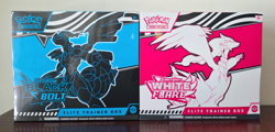Pokemon TCG Black Bolt and White Flare Elite Trainer Boxes ETB (SET OF 2) SEALED - Image 1