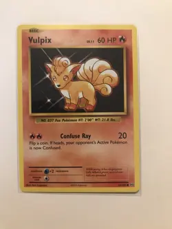 Pokemon Vulpix 14/108 - Mint/NM Condition Pack Fresh XY Evolutions Set - Image 1