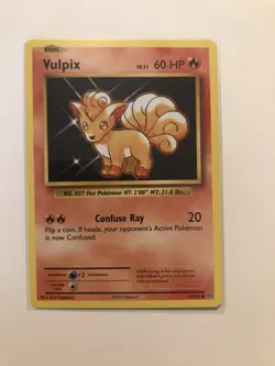 Pokemon Vulpix 14/108 - Mint/NM Condition Pack Fresh XY Evolutions Set - Image 3