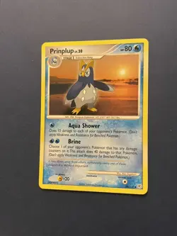 Pokemon Prinplup (Diamond & Pearl) 58/130 - Uncommon - 2007 - Pokemon TCG LP - Image 1