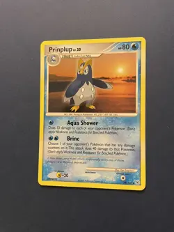 Pokemon Prinplup (Diamond & Pearl) 58/130 - Uncommon - 2007 - Pokemon TCG LP - Image 2