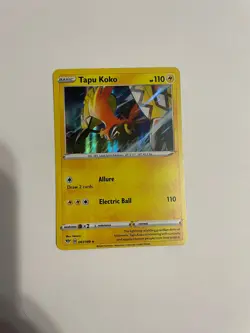 Pokemon Tapu Koko 061/189 Holo Rare - Darkness Ablaze - NM/M Pokemon Cards - Image 2