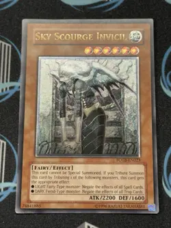 Yugioh Sky Scourge Invicil FOTB-EN023 NM - Image 1