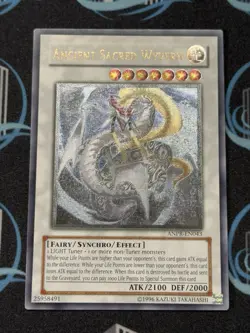 Yugioh Ancient Sacred Wyvern ANPR-EN043 Ultimate Rare NM - Image 1