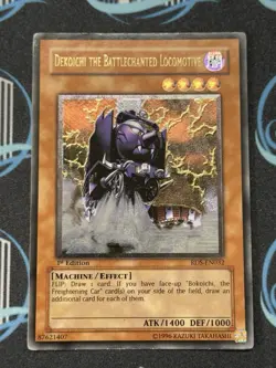Yugioh Dekoichi The Battlechanted Locomotive RDS-EN032 Ultimate Rare LP 1ST ED - Image 1