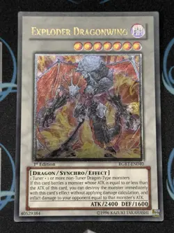 Yugioh Exploder Dragonwing 1st Ed Ultimate RGBT-EN040 - Image 1