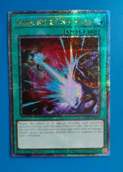 NM Yugioh Dark Ruler No More RA01-EN060 Quarter Century Secret Rare 1st Edition - Image 1