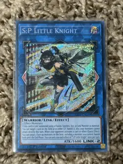 Yugioh S:P Little Knight RA03-EN049 1st Edition Secret Rare NM - Image 1