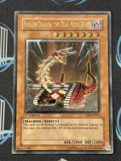 Yugioh Fusilier Dragon RDS-EN031 1st Edition Ultimate Rare NM - Image 1