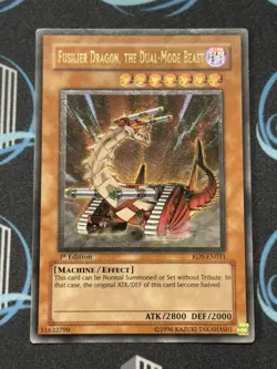 Yugioh Fusilier Dragon RDS-EN031 1st Edition Ultimate Rare NM - Image 3