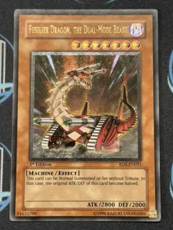 Yugioh Fusilier Dragon RDS-EN031 1st Edition Ultimate Rare NM - Image 5