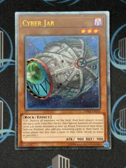 Yugioh DPKB-EN010 Cyber Jar Ultimate Rare NM - Image 1