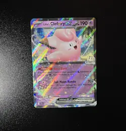 Pokemon Trading Card Game Lillie's Clefairy EX 056/159 RR Pokemon 151 NM/M - Image 1
