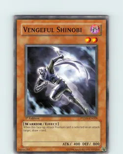 Yu-Gi-Oh TCG Vengeful Shinobi PTDN-EN028 1st Edition Regular Common Card NM - Image 1