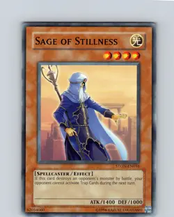 Yu-Gi-Oh TCG Sage Of Stillness STON-EN016 Unlimited Regular Common Card LP-NM - Image 1