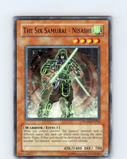 Yu-Gi-Oh TCG The Six Samurai - Nisashi STON-EN010 Unlimited Common Card LP-NM - Image 1