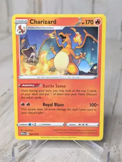 Charizard - New 2025 McDonalds Happy Meal Pokemon Dragon Discovery Card 001/015 - Image 1