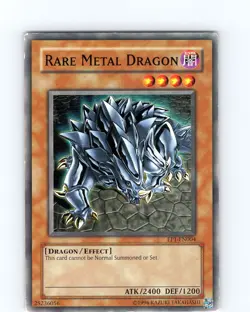 Yu-Gi-Oh TCG Rare Metal Dragon EP1-EN004 Unlimited Regular Common Card HP-MP - Image 1