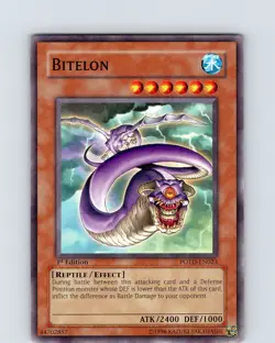 Yu-Gi-Oh TCG Bitelon POTD-EN023 1st Edition Regular Common Card NM - Image 1