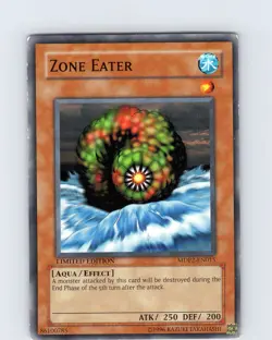 Yu-Gi-Oh TCG Zone Eater MDP2-EN015 Limited Edition Regular Promo Card MP - Image 1