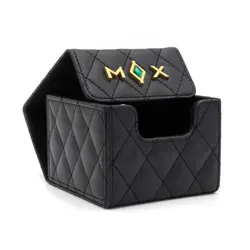 KMC Card Storage MOX Luxury 133+ Deck Box - Black New - Image 2