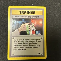 Pokemon Card Gym Challenge Rocket's Secret Experiment 120/132 WOTC - Image 1