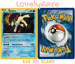 Keldeo XY191 | Pokemon Promo TCG Card Single | LP - Image 1