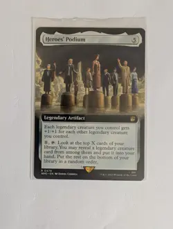 MtG Heroes' Podium R Doctor Who Magic The Gathering NM/M - Image 1