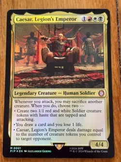 Caesar, Legion's Emperor - Fallout - MTG - FOIL - 0001 - Image 1