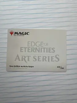 Nova Hellkite Art Series (40/54) - Edge of Eternities MTG - Micha Huigen - Image 2