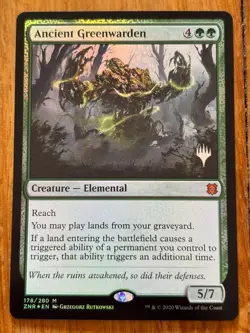 Ancient Greenwarden - Zendikar Rising - MTG - FOIL - 178/280 - Image 1
