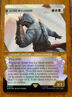 Altair Ibn-La'ahad - Assassin's Creed - MTG - FOIL - 0137 - Image 1