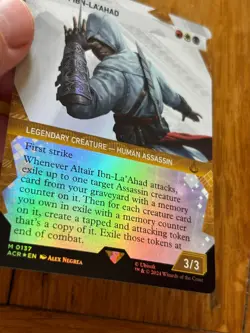 Altair Ibn-La'ahad - Assassin's Creed - MTG - FOIL - 0137 - Image 2