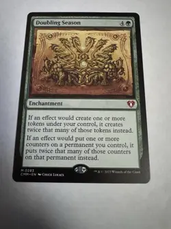 Doubling Season CMM #283 - Commander Masters - NM - EDH/Commander Staple - Image 3