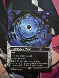 x1 Shambling Vent (0038) - Borderless R MTG Edge of Eternities: Stellar Sights M - Image 1