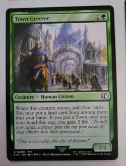MTG - Final Fantasy: Town Greeter (0209) - Common - Near Mint - Image 1