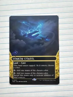 x1 Sunken Citadel (0041) - Borderless R MTG Edge of Eternities: Stellar Sights M - Image 1