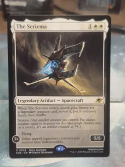 R 0035 The Seriema Edge of Eternities EOE MTG Card Spacecraft Legendary Artifact - Image 1