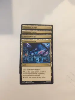 (4) Command Bridge *PLAYSET* Edge of Eternities Regular NM MTG - Image 1