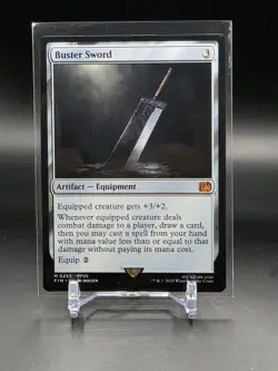 Buster Sword #0255 (Mythic) - MTG Final Fantasy - Image 1