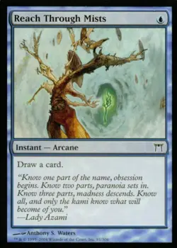 Reach Through Mists - Light Play MTG Champions of Kamigawa - Image 1